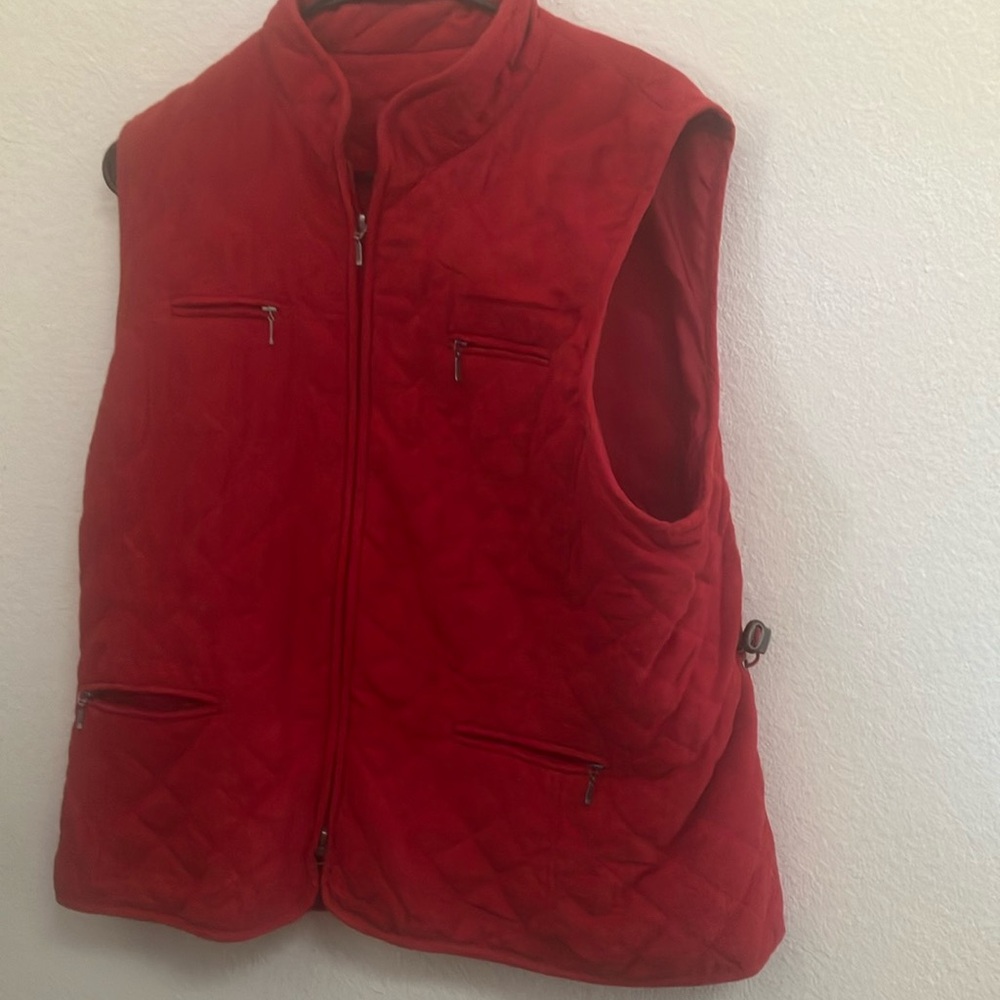 FINAL MARKDOWN Croft and barrow quilted vest xl - Picture 1 of 5